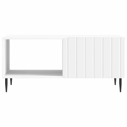vidaXL Coffee Table White 90 x 50 x 40 cm Engineered Wood