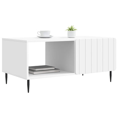 vidaXL Coffee Table White 90 x 50 x 40 cm Engineered Wood