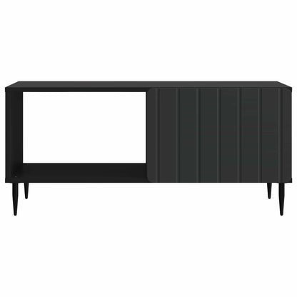 vidaXL Coffee Table Black 90 x 50 x 40 cm Engineered Wood
