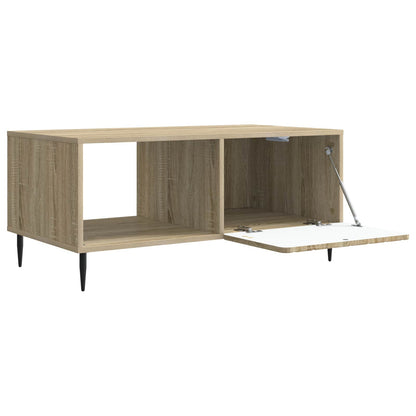 vidaXL Coffee Table Sonoma Oak 90 x 50 x 40 cm Engineered Wood