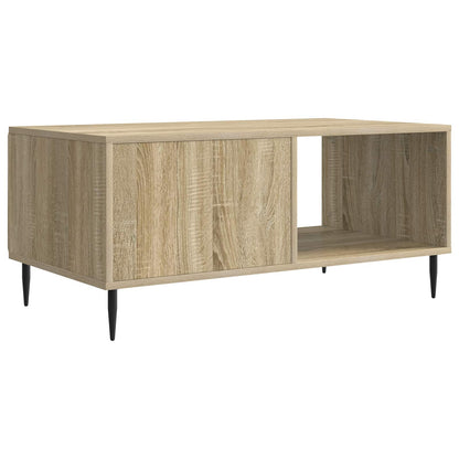 vidaXL Coffee Table Sonoma Oak 90 x 50 x 40 cm Engineered Wood