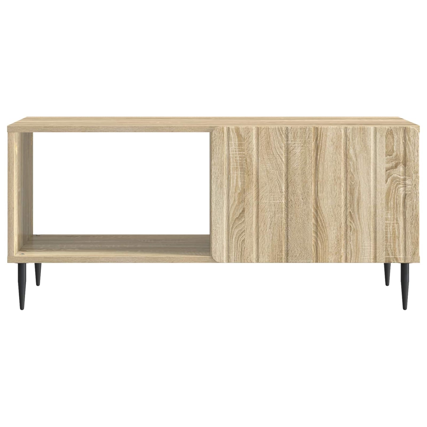 vidaXL Coffee Table Sonoma Oak 90 x 50 x 40 cm Engineered Wood