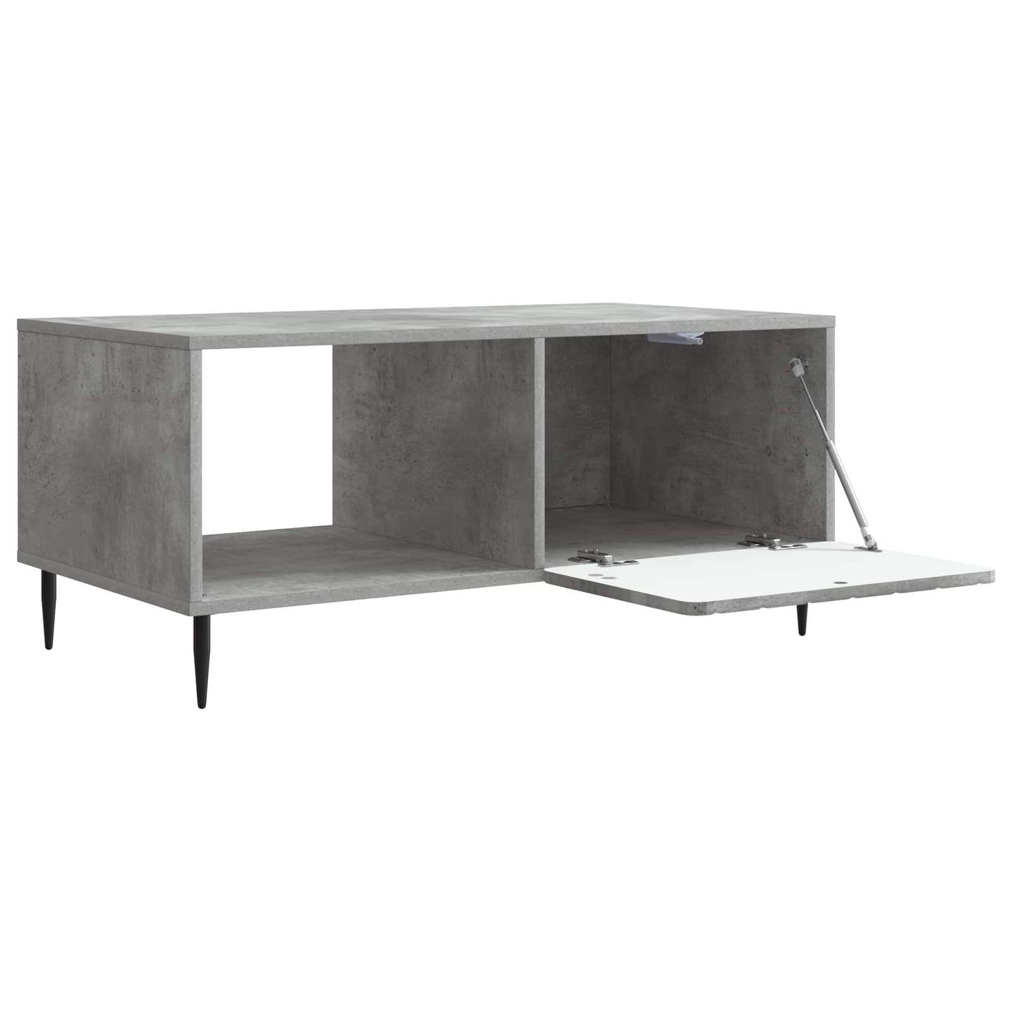 vidaXL Coffee Table Concrete Grey 90 x 50 x 40 cm Engineered Wood