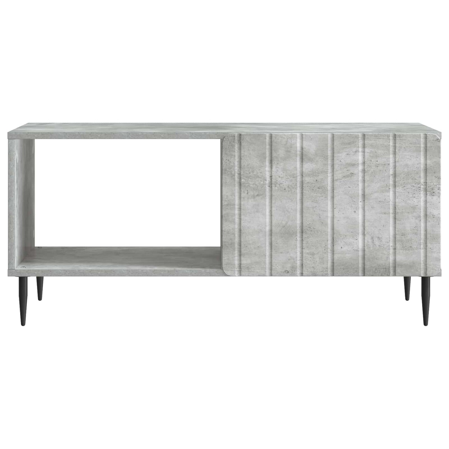 vidaXL Coffee Table Concrete Grey 90 x 50 x 40 cm Engineered Wood