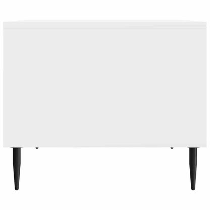 vidaXL Coffee Table High Gloss White 90 x 50 x 40 cm Engineered Wood