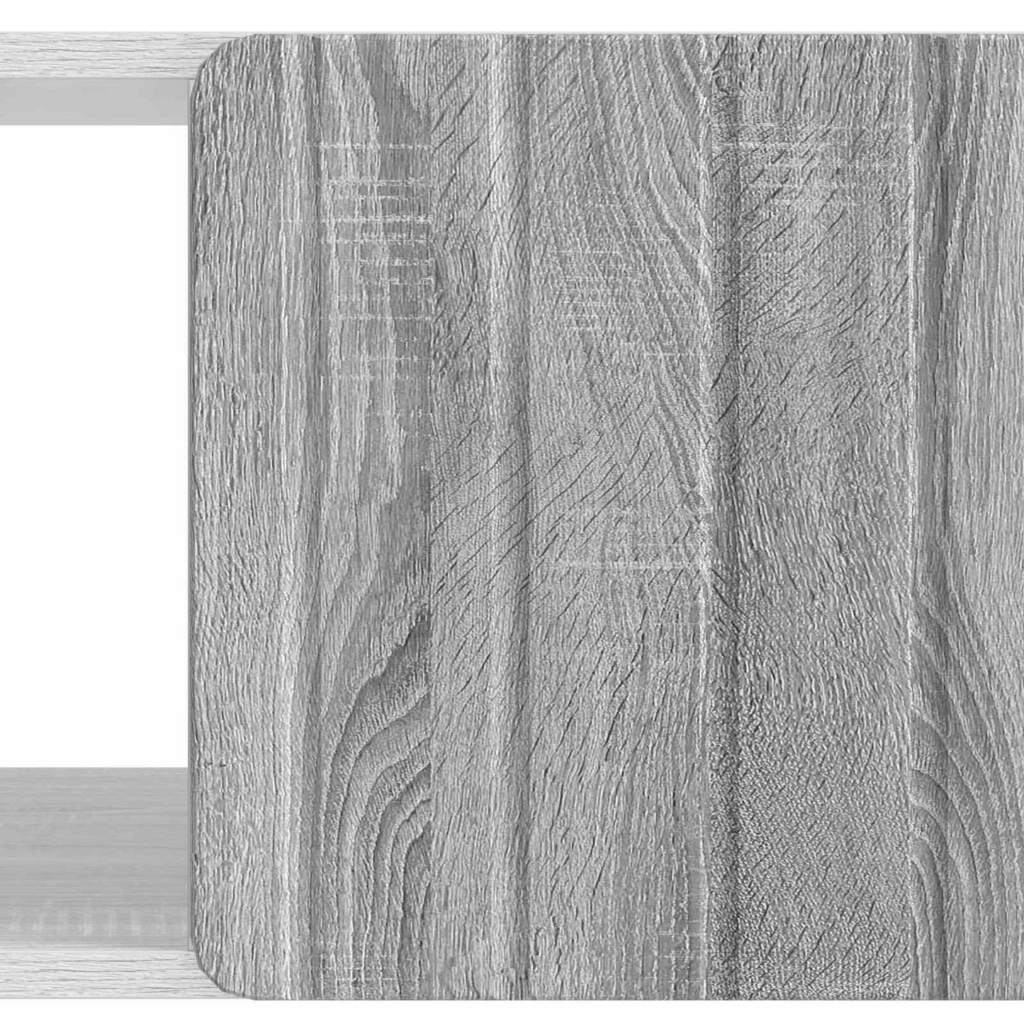 vidaXL Coffee Table Grey Sonoma 90 x 50 x 40 cm Engineered Wood