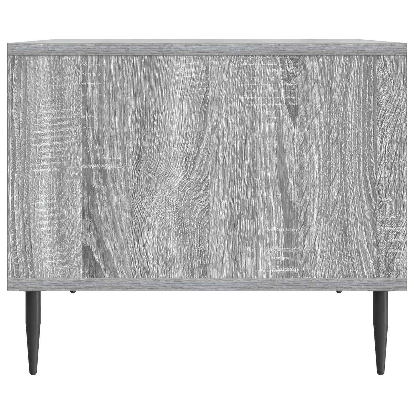 vidaXL Coffee Table Grey Sonoma 90 x 50 x 40 cm Engineered Wood