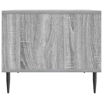 vidaXL Coffee Table Grey Sonoma 90 x 50 x 40 cm Engineered Wood