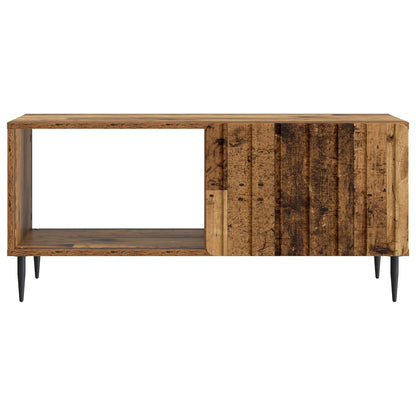 vidaXL Coffee Table Old Wood 90 x 50 x 40 cm Engineered Wood