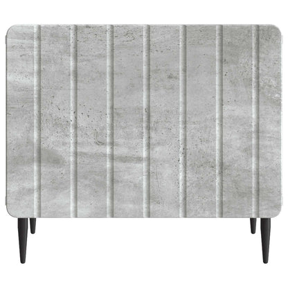 vidaXL Coffee Table Concrete Grey 49 x 50 x 42 cm Engineered Wood
