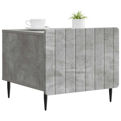 vidaXL Coffee Table Concrete Grey 49 x 50 x 42 cm Engineered Wood