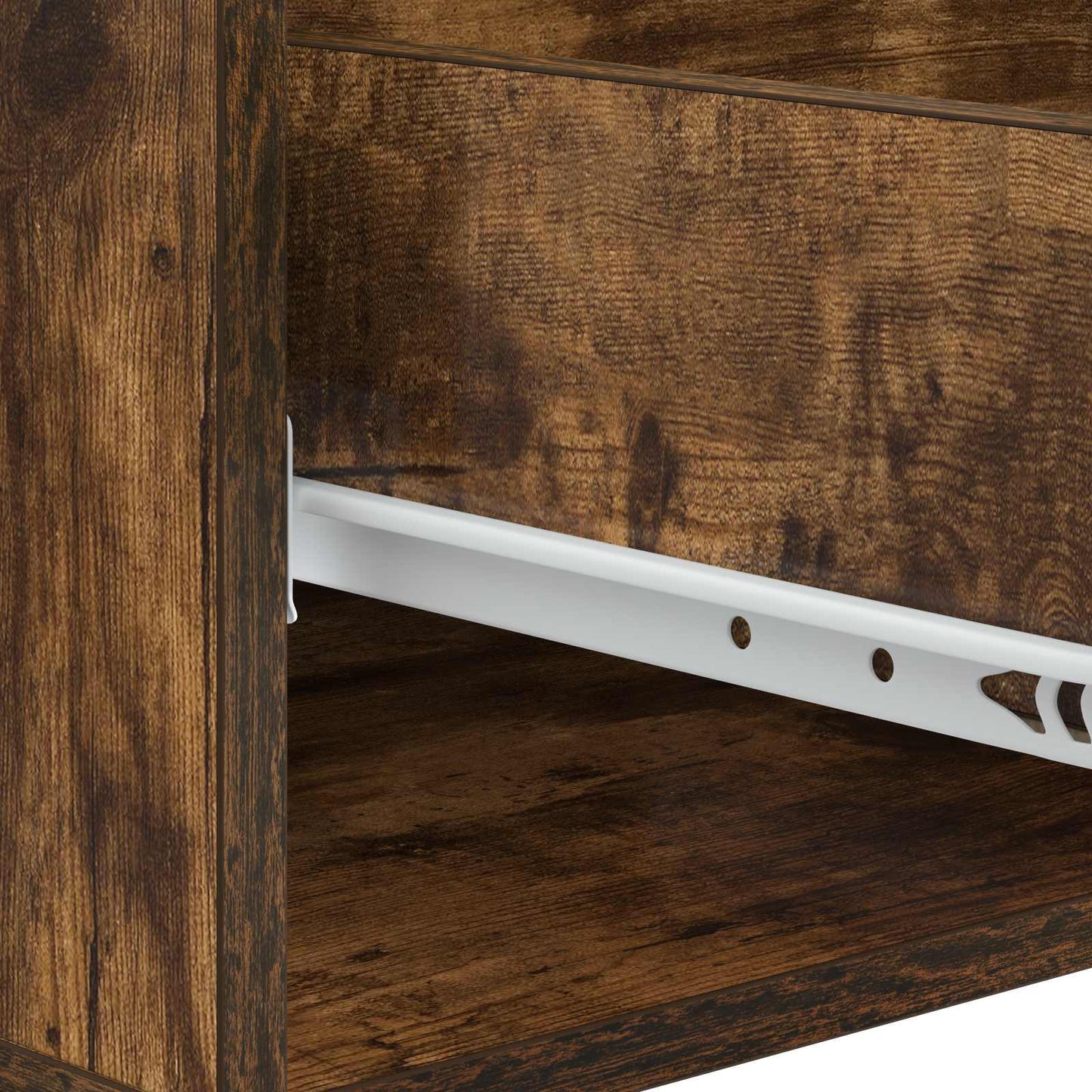 vidaXL Coffee Table Smoked Oak 49 x 50 x 42 cm Engineered Wood