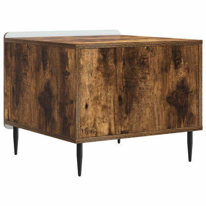 vidaXL Coffee Table Smoked Oak 49 x 50 x 42 cm Engineered Wood