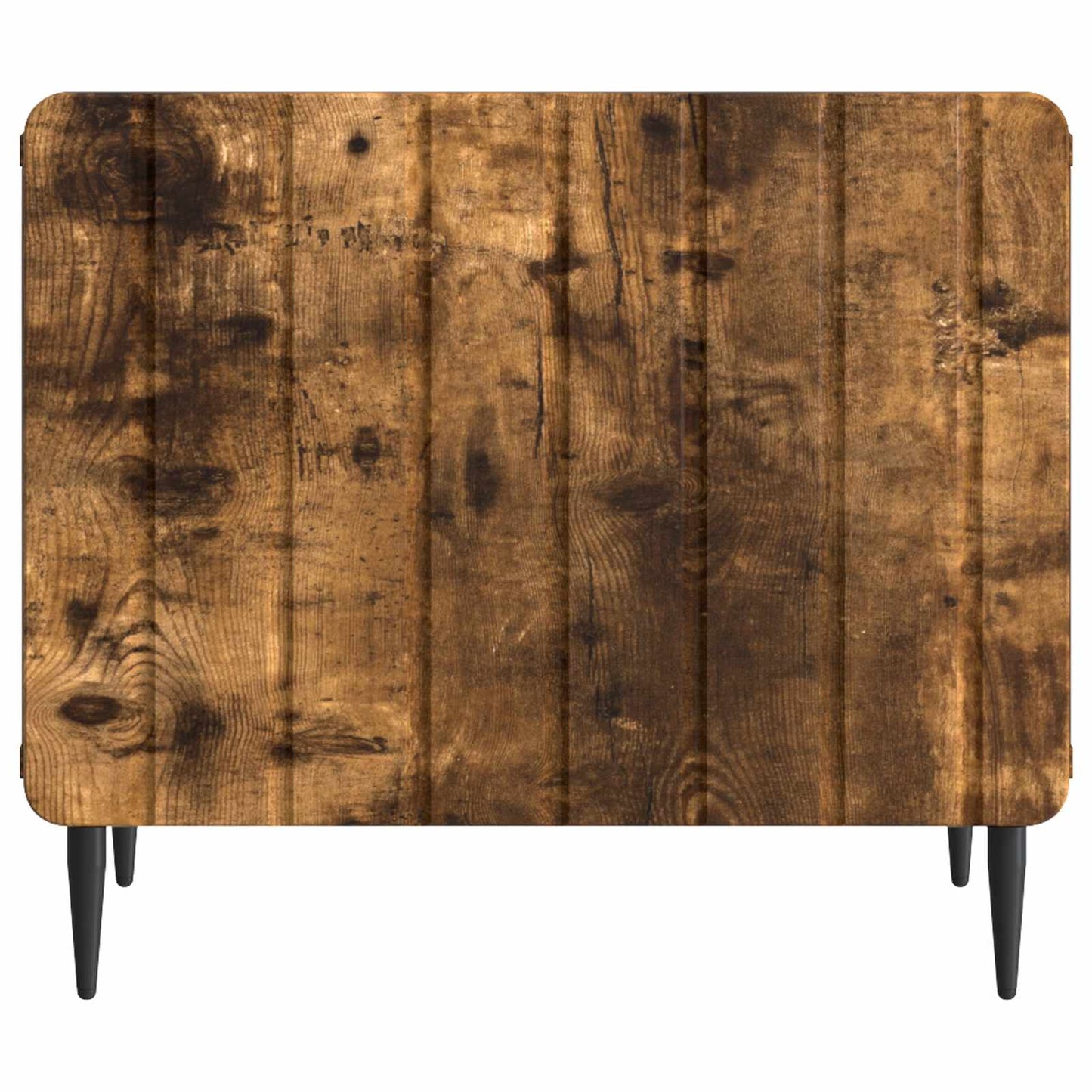 vidaXL Coffee Table Smoked Oak 49 x 50 x 42 cm Engineered Wood