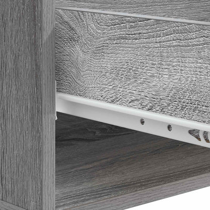 vidaXL Coffee Table Grey Sonoma 49 x 50 x 42 cm Engineered Wood