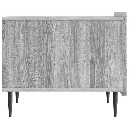 vidaXL Coffee Table Grey Sonoma 49 x 50 x 42 cm Engineered Wood