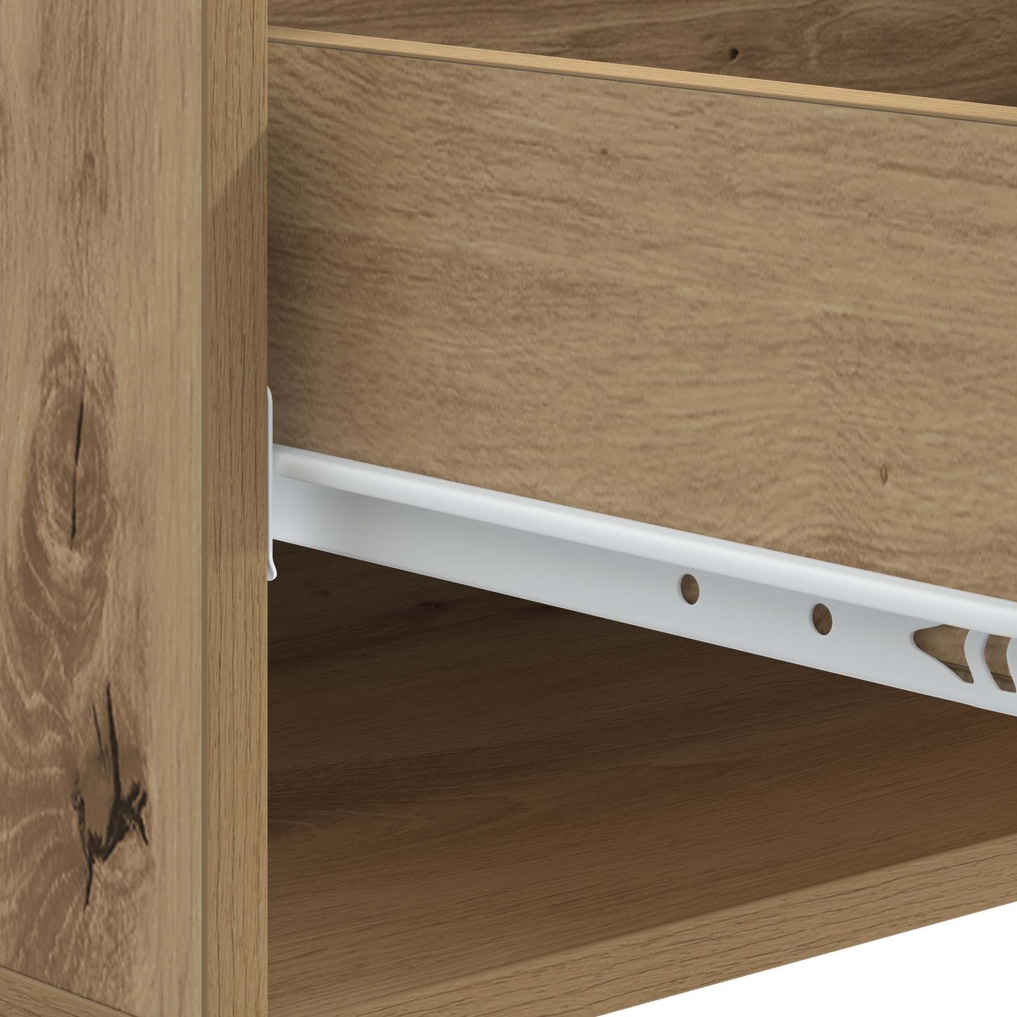 vidaXL Coffee Table Artisan Oak 49 x 50 x 42 cm Engineered Wood