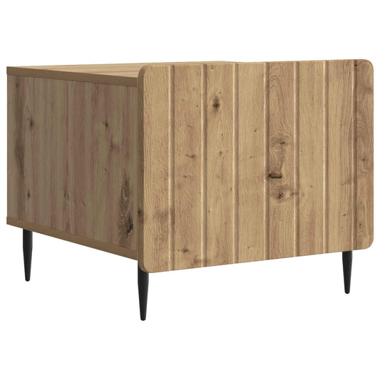 vidaXL Coffee Table Artisan Oak 49 x 50 x 42 cm Engineered Wood