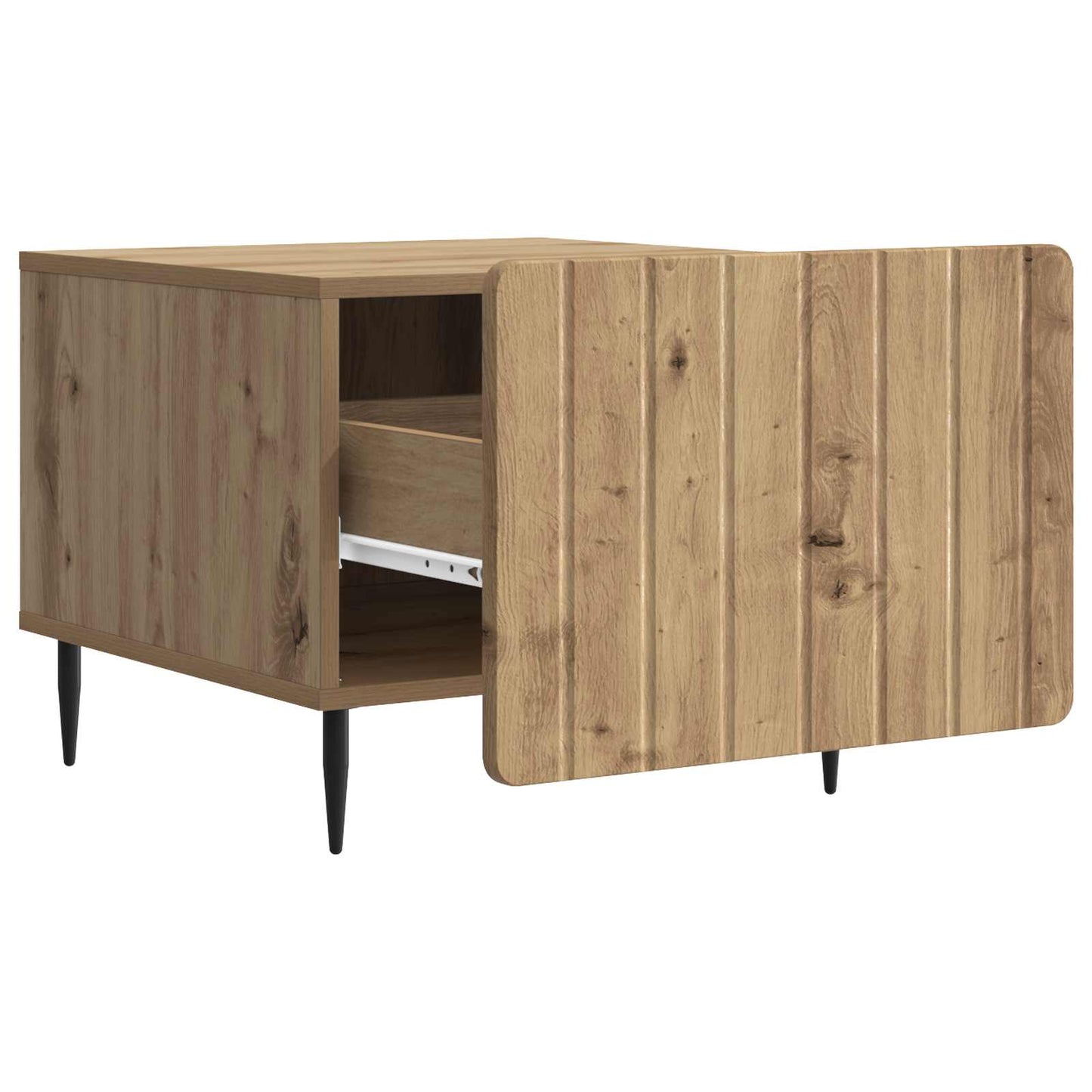 vidaXL Coffee Table Artisan Oak 49 x 50 x 42 cm Engineered Wood