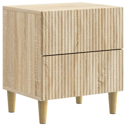 vidaXL Bedside Cabinet Sonoma Oak 43 x 34.5 x 48 cm Engineered Wood