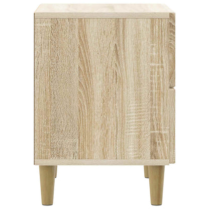 vidaXL Bedside Cabinet Sonoma Oak 43 x 34.5 x 48 cm Engineered Wood