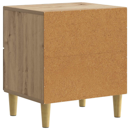 vidaXL Bedside Cabinet Artisan Oak 43 x 34.5 x 48 cm Engineered Wood