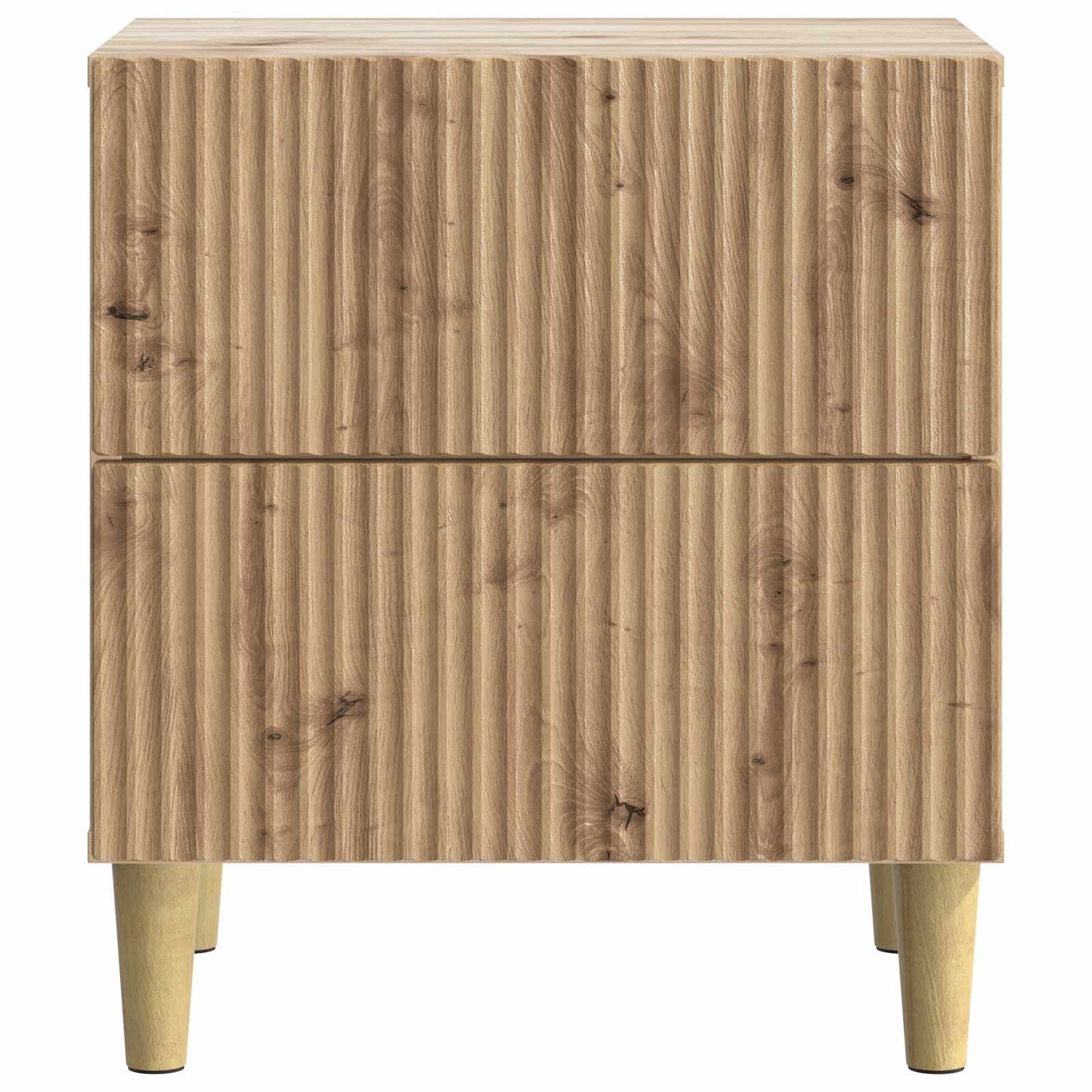vidaXL Bedside Cabinet Artisan Oak 43 x 34.5 x 48 cm Engineered Wood