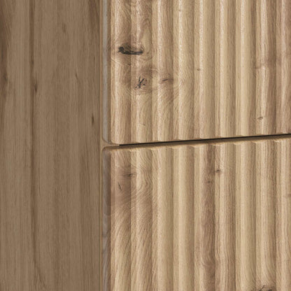 vidaXL Bedside Cabinet 2 pcs Artisan Oak 43 x 34.5 x 48 cm