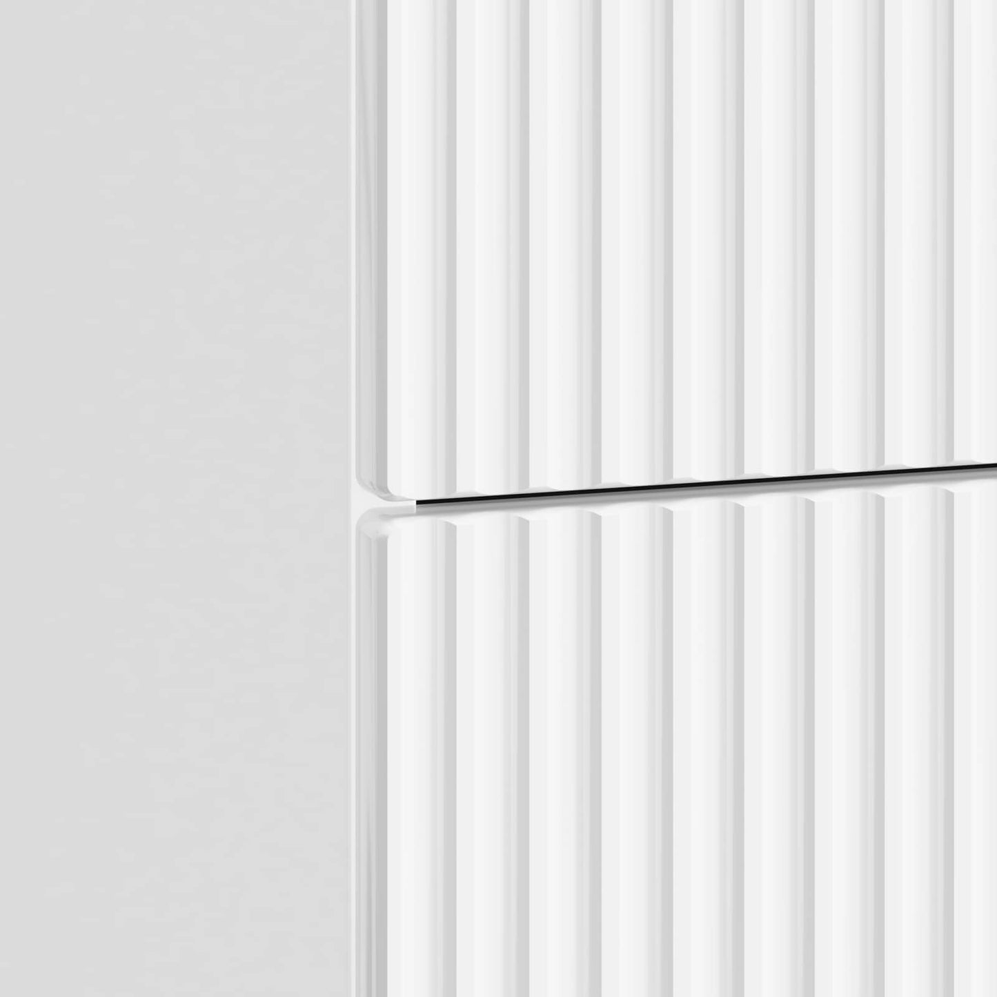 vidaXL Bedside Cabinet with Drawer High Gloss White 62 x 34.5 x 48 cm