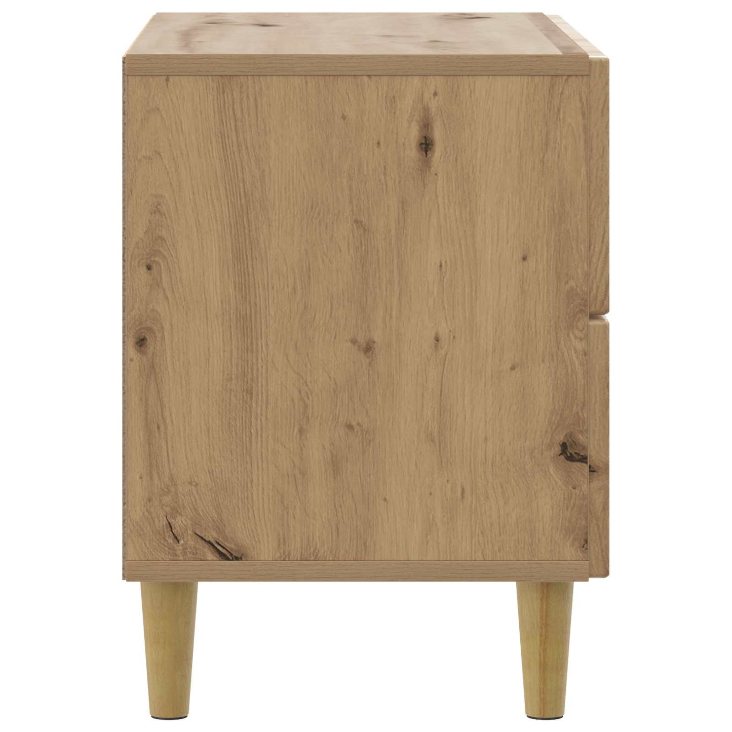 vidaXL Bedside Cabinet Artisan Oak 62 x 34.5 x 48 cm Engineered Wood