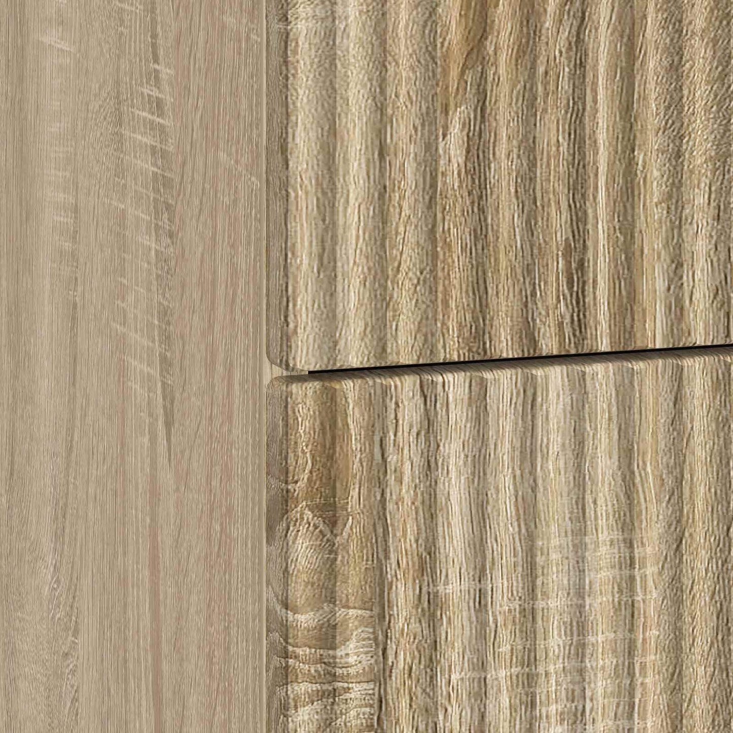 vidaXL Bedside Cabinet Sonoma Oak 43 x 41 x 66.5 cm Engineered Wood