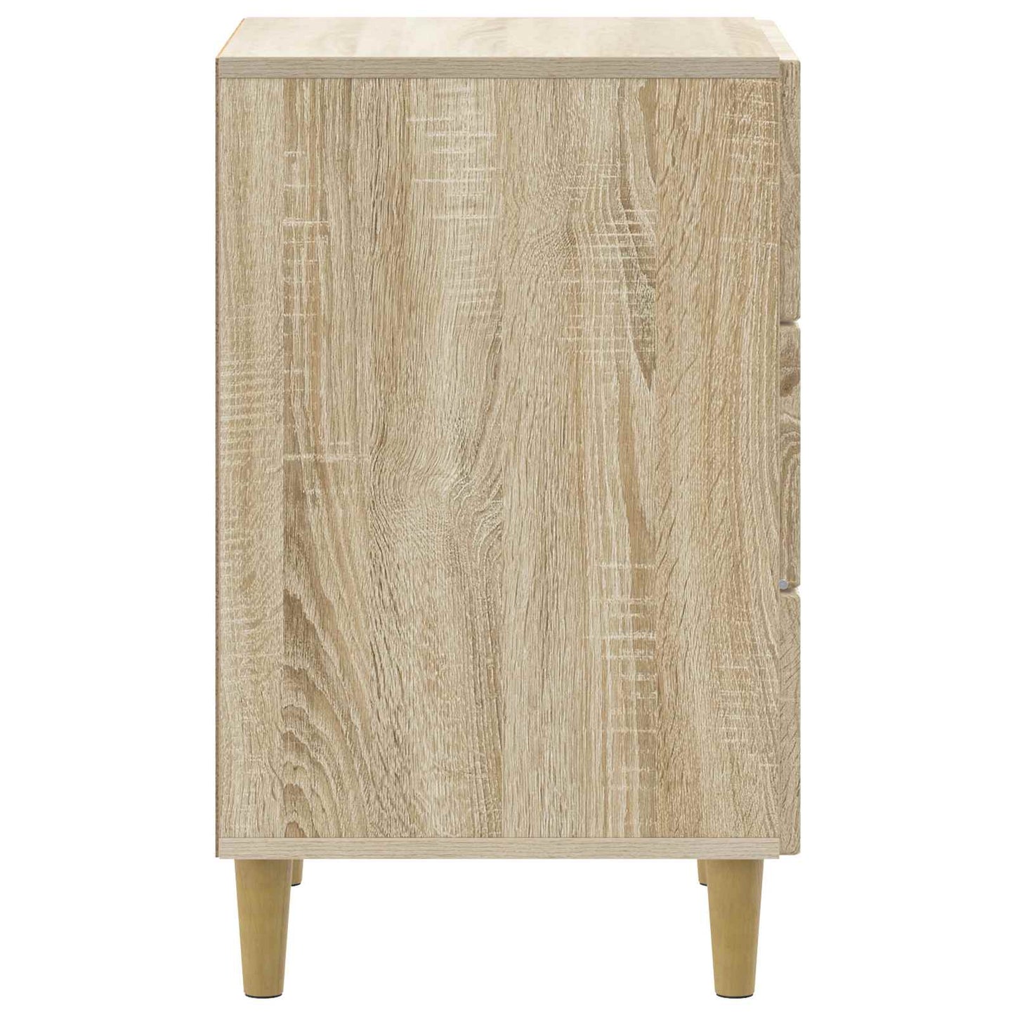 vidaXL Bedside Cabinet Sonoma Oak 43 x 41 x 66.5 cm Engineered Wood