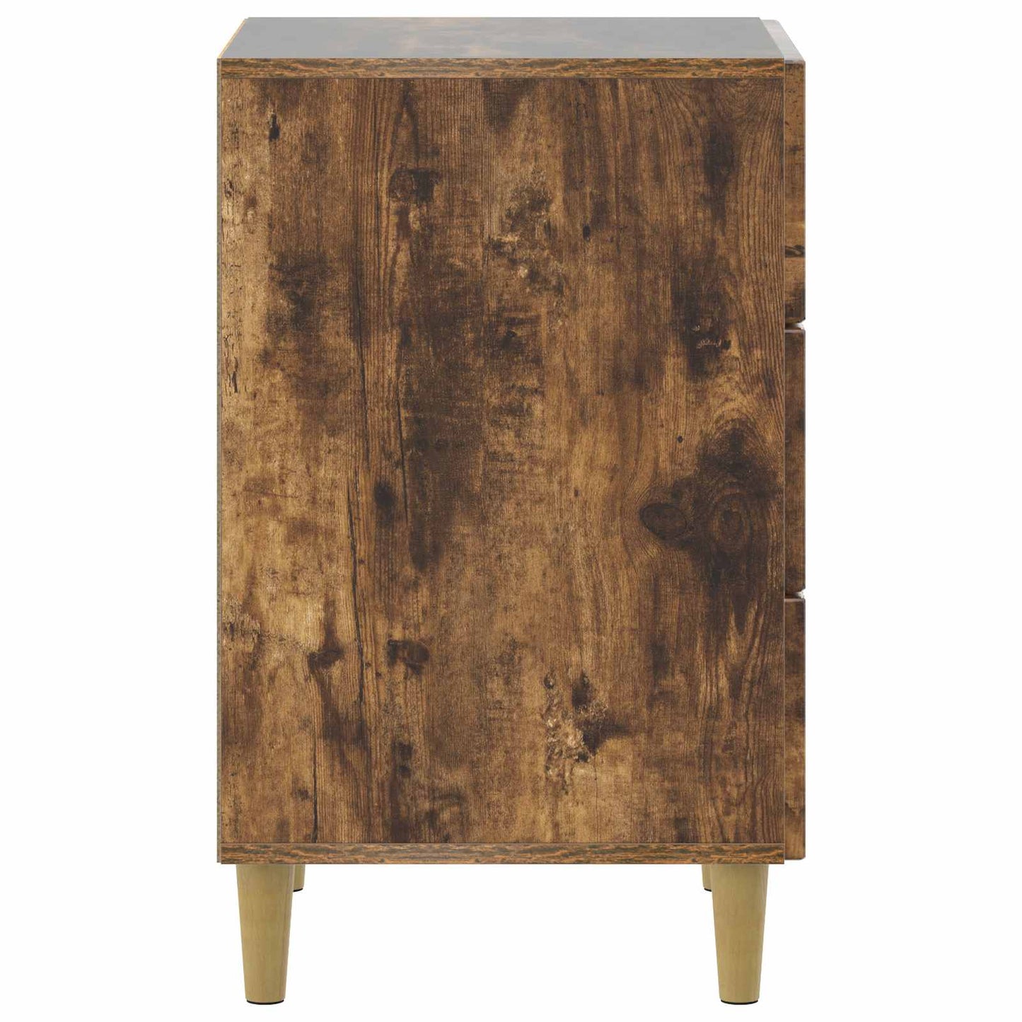 vidaXL Bedside Cabinet Smoked Oak 43 x 41 x 66.5 cm Engineered Wood