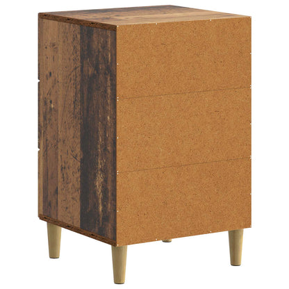 vidaXL Bedside Cabinet Old Wood 43 x 41 x 66.5 cm Engineered Wood