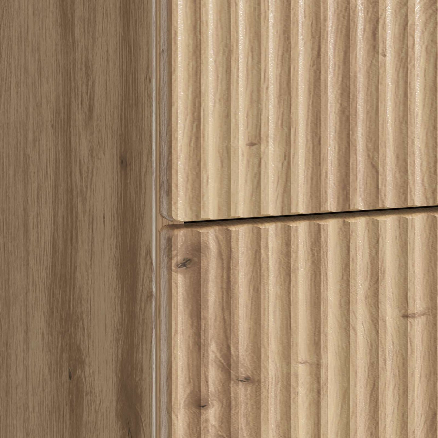 vidaXL Bedside Cabinet Artisan Oak 43 x 41 x 66.5 cm Engineered Wood