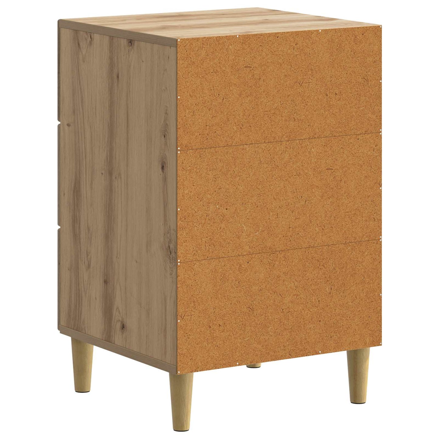 vidaXL Bedside Cabinet Artisan Oak 43 x 41 x 66.5 cm Engineered Wood