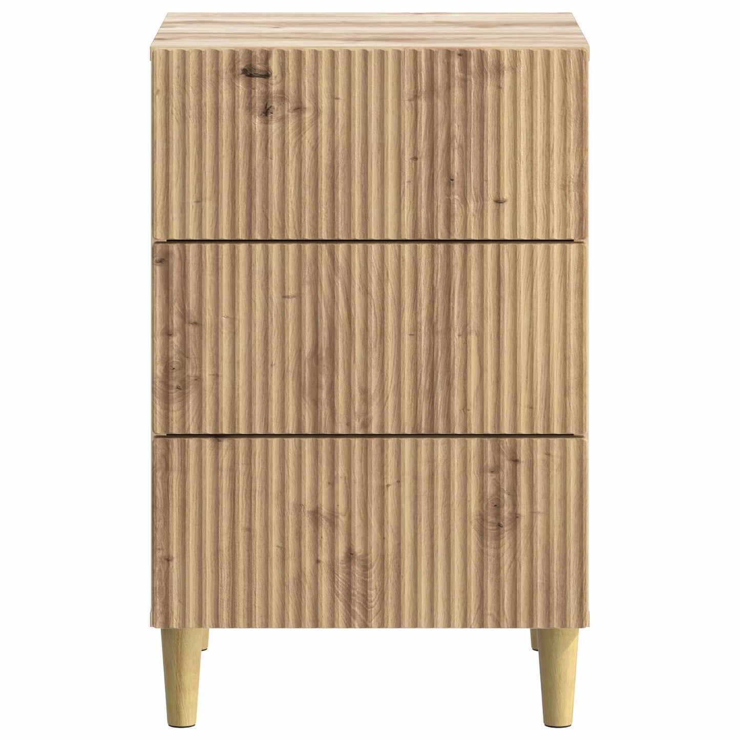 vidaXL Bedside Cabinet Artisan Oak 43 x 41 x 66.5 cm Engineered Wood