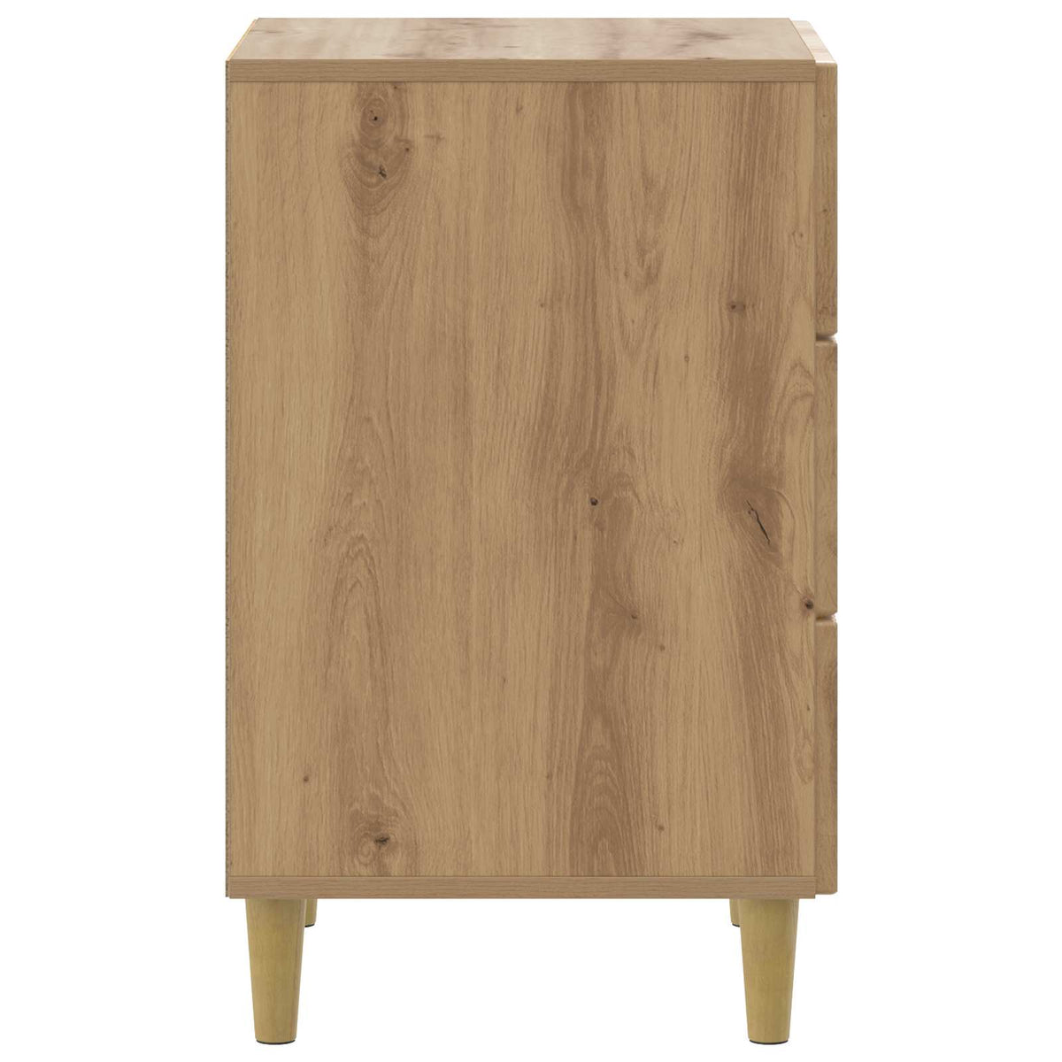 vidaXL Bedside Cabinet Artisan Oak 43 x 41 x 66.5 cm Engineered Wood