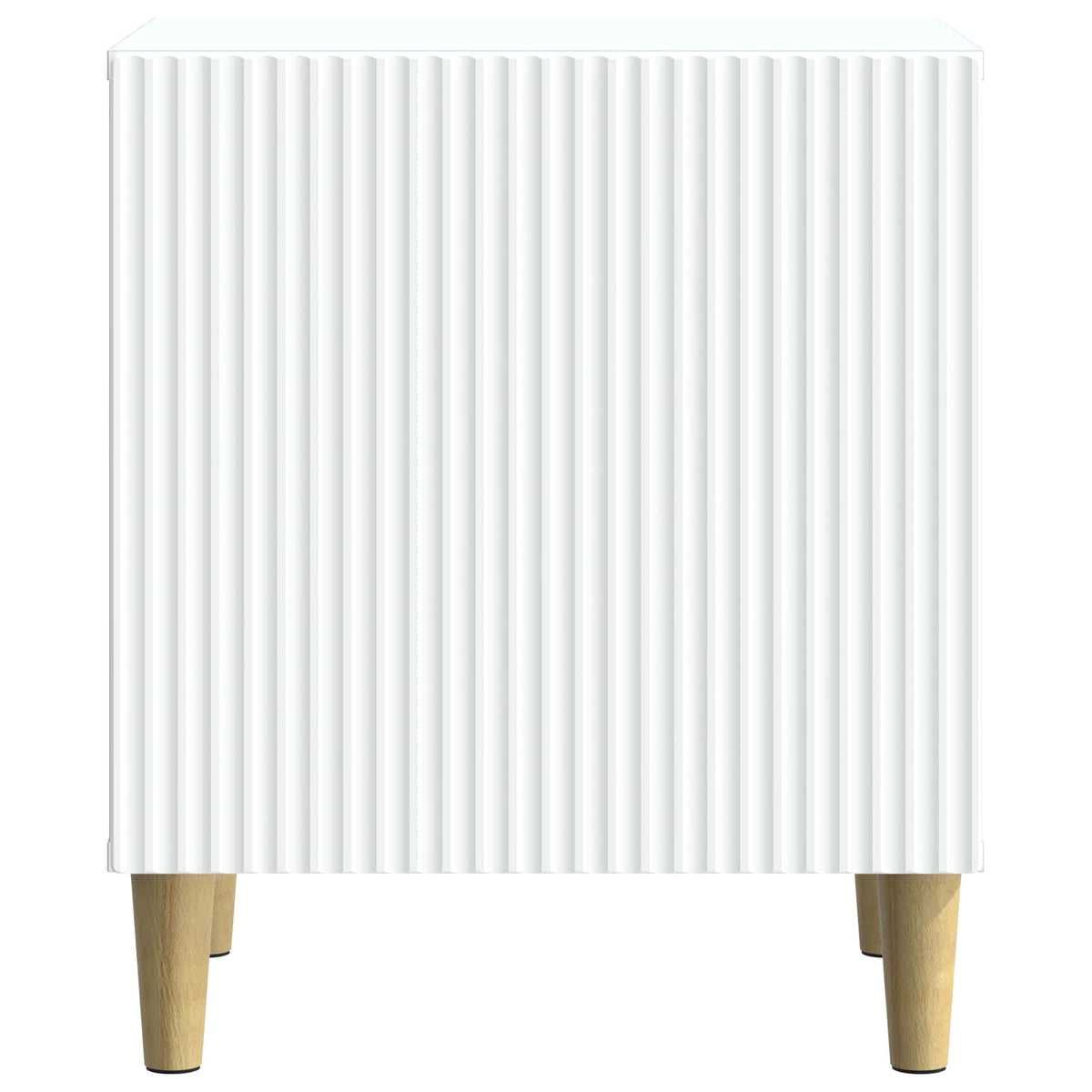 vidaXL Bedside Cabinet 2 pcs White 43 x 34.5 x 50 cm Engineered Wood