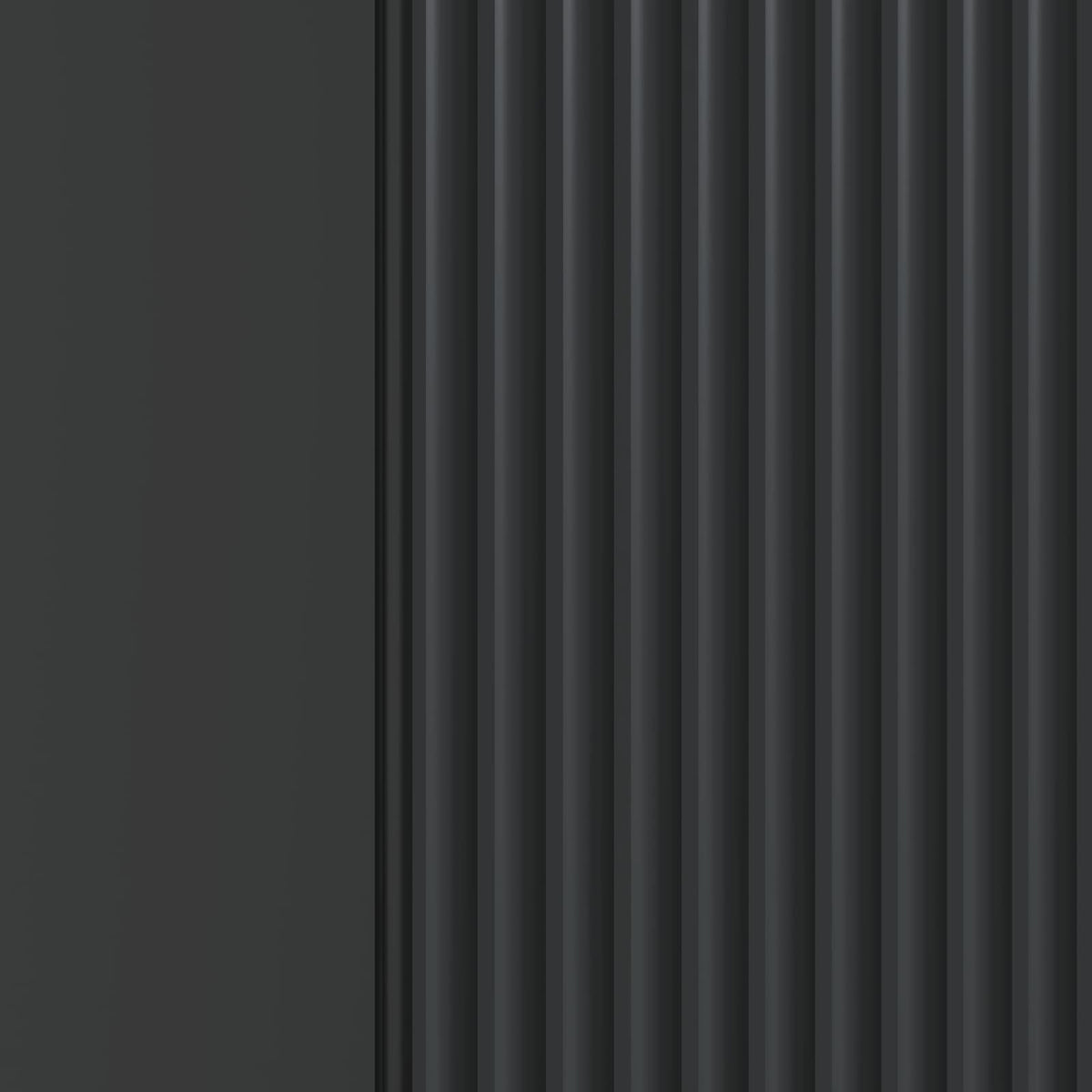 vidaXL Bedside Cabinet Black 43 x 34.5 x 50 cm Engineered Wood