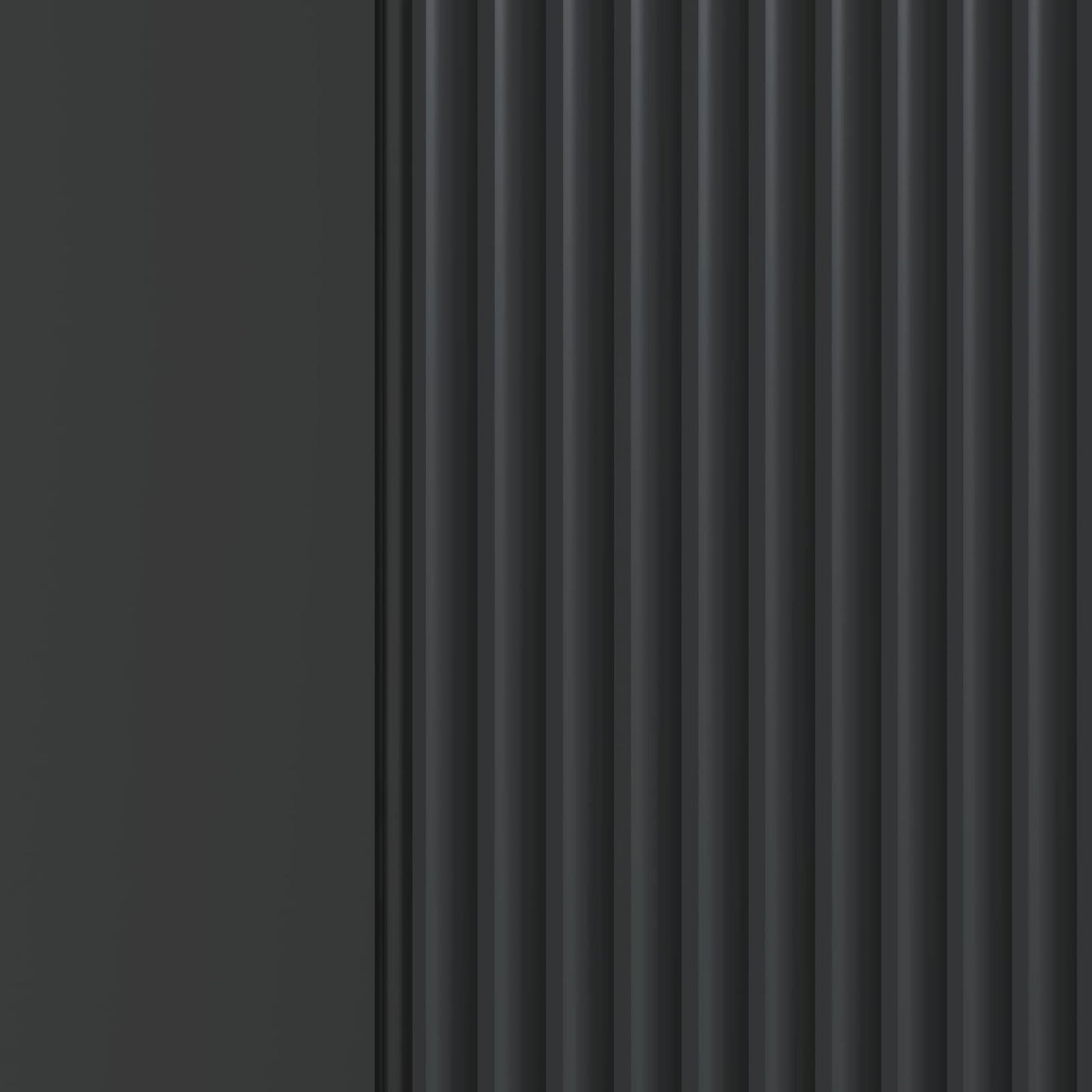 vidaXL Bedside Cabinet Black 43 x 34.5 x 50 cm Engineered Wood