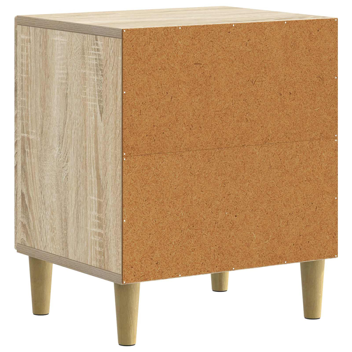 vidaXL Bedside Cabinet Sonoma Oak 43 x 34.5 x 50 cm Engineered Wood