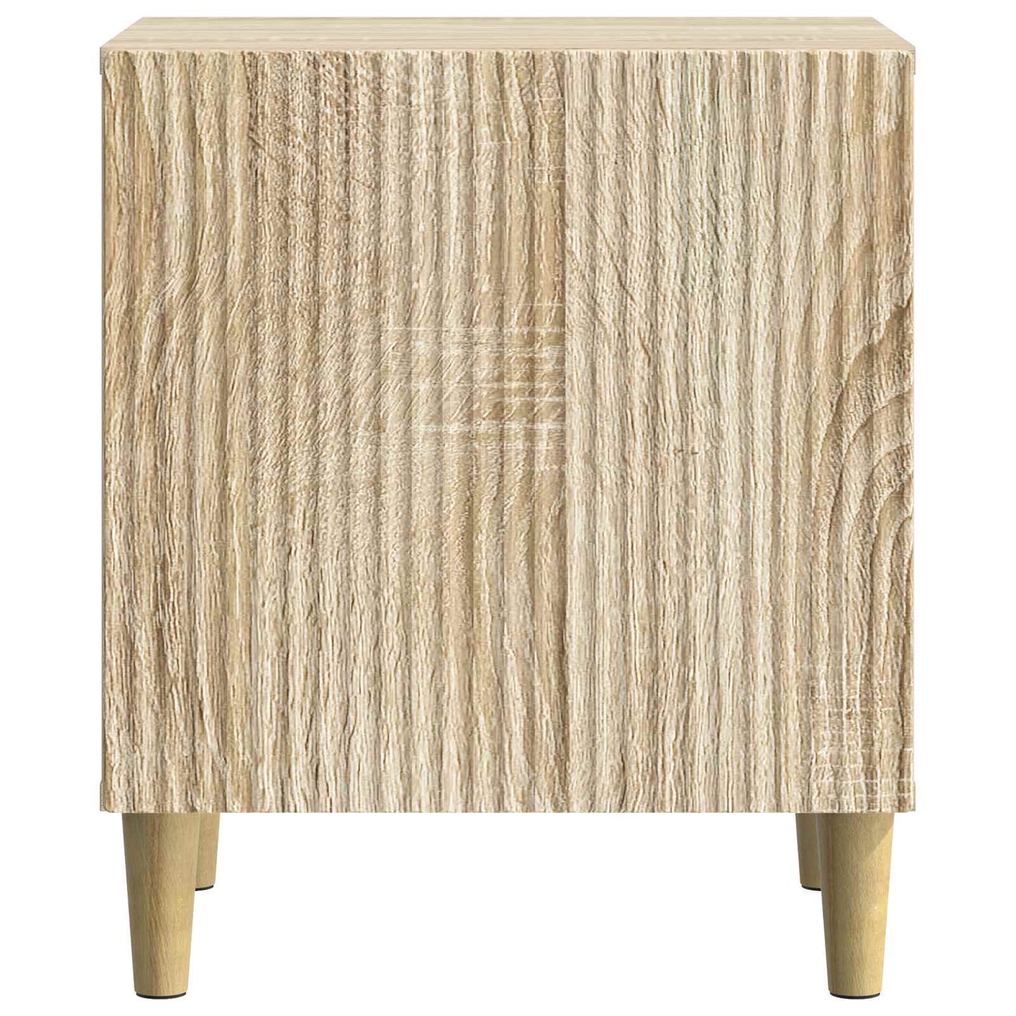 vidaXL Bedside Cabinet Sonoma Oak 43 x 34.5 x 50 cm Engineered Wood