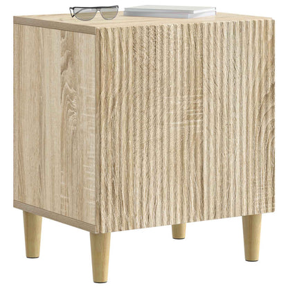 vidaXL Bedside Cabinet Sonoma Oak 43 x 34.5 x 50 cm Engineered Wood