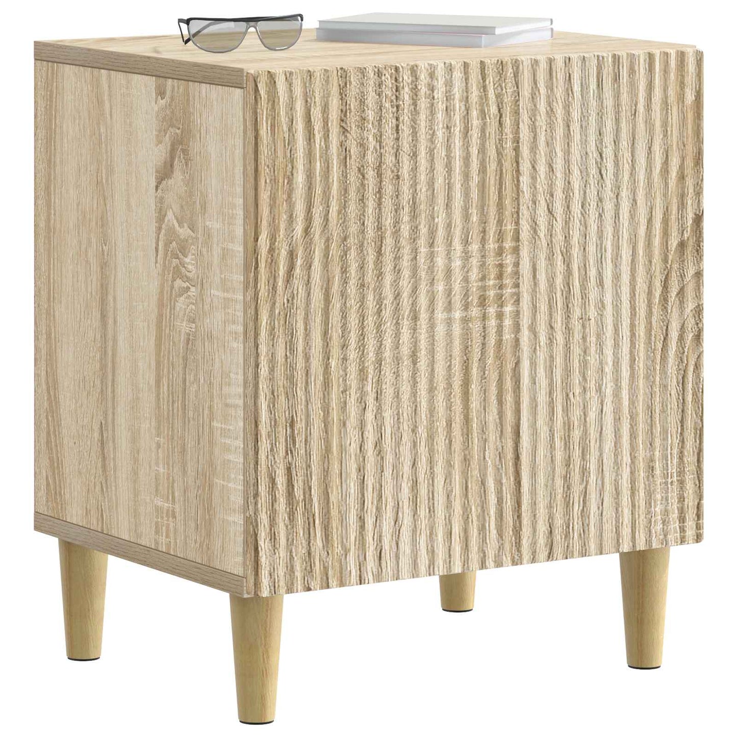vidaXL Bedside Cabinet 2 pcs Sonoma Oak 43 x 34.5 x 50 cm