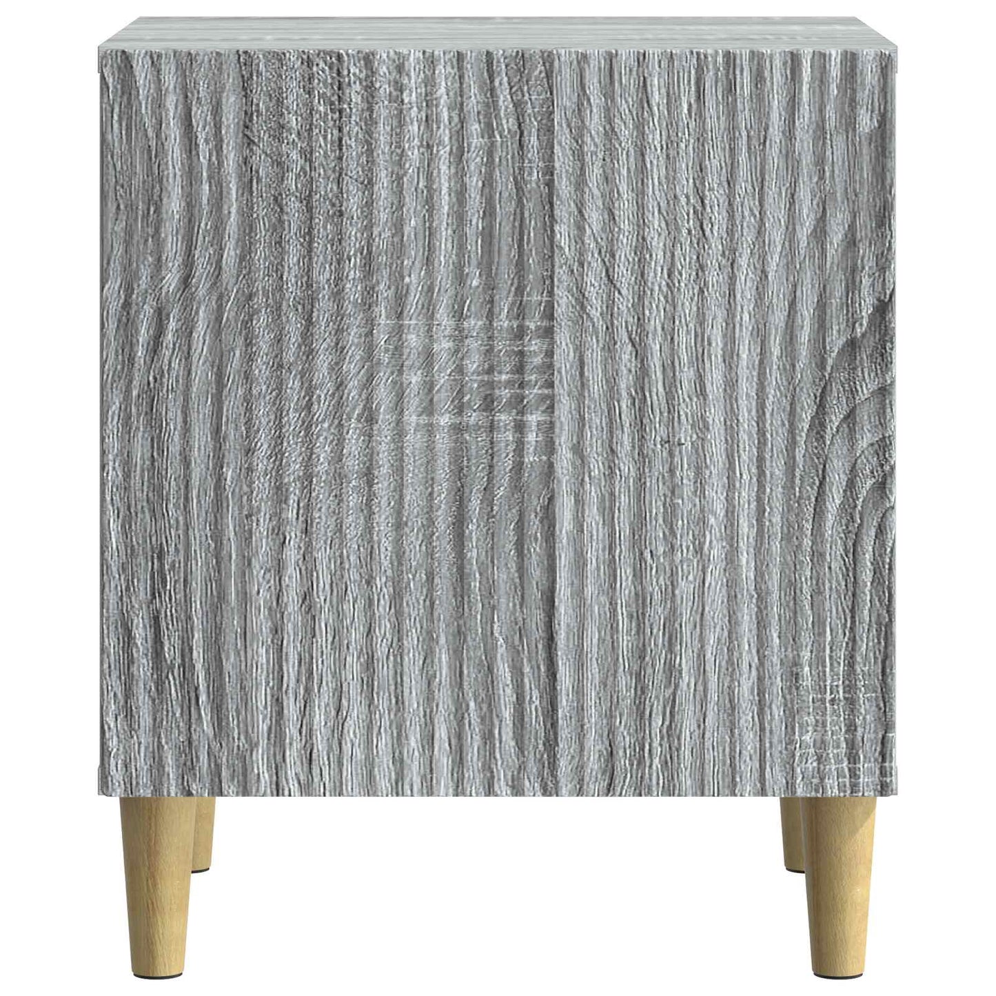 vidaXL Bedside Cabinet Grey Sonoma 43 x 34.5 x 50 cm Engineered Wood