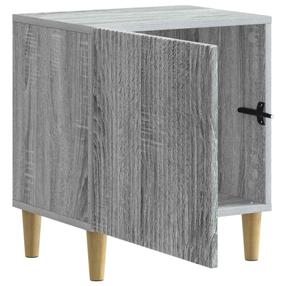 vidaXL Bedside Cabinet 2 pcs Grey Sonoma 43 x 34.5 x 50 cm