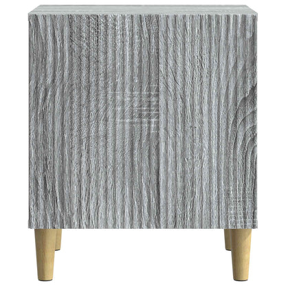 vidaXL Bedside Cabinet 2 pcs Grey Sonoma 43 x 34.5 x 50 cm