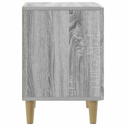 vidaXL Bedside Cabinet 2 pcs Grey Sonoma 43 x 34.5 x 50 cm