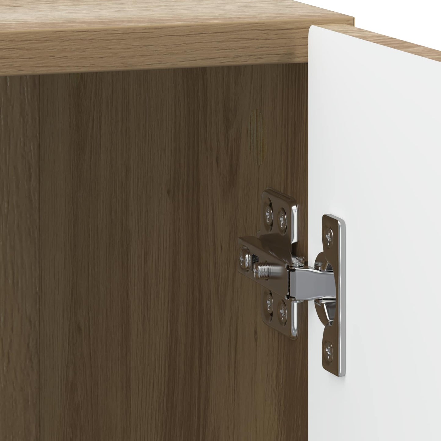 vidaXL Bedside Cabinet Artisan Oak 43 x 34.5 x 50 cm Engineered Wood